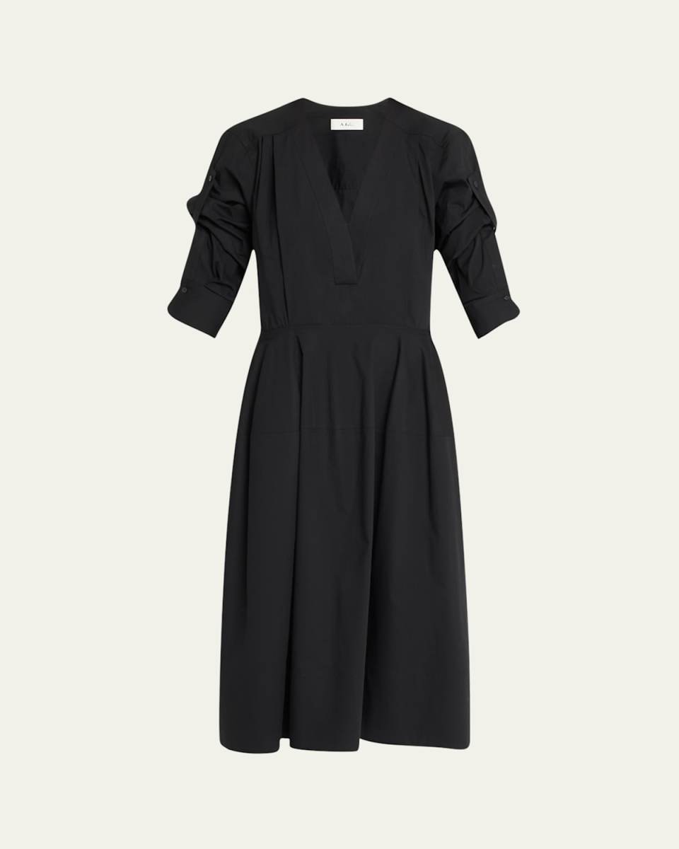 Jordan Long-Sleeve Tunic Dress
